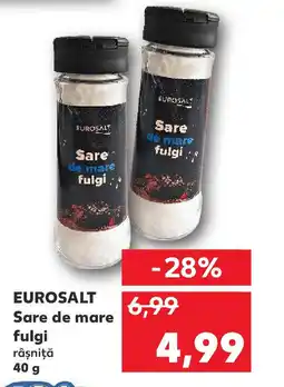 Kaufland EUROSALT Sare de mare fulgi Ofertă