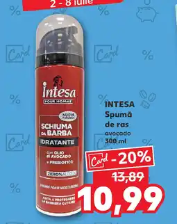 Kaufland INTESA Spumă de ras avocado Ofertă