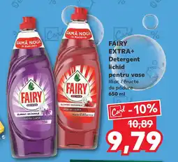 Kaufland FAIRY Extra+ Detergent lichid pentru vase Ofertă