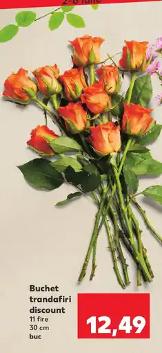 Kaufland Buchet trandafiri discount Ofertă