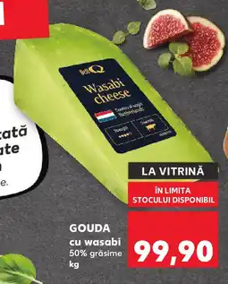 Kaufland Gouda cu wasabi Ofertă