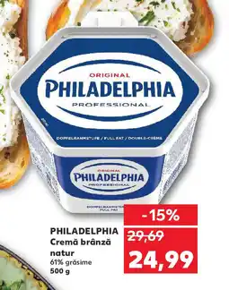 Kaufland PHILADELPHIA Cremă brânză natur Ofertă