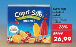 Kaufland CAPRI SUN Îngheţată sorbet Ofertă