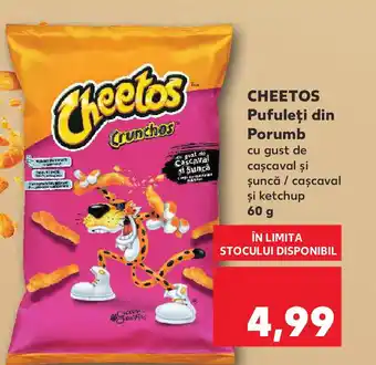Kaufland CHEETOS Pufuleţi din Porumb Ofertă
