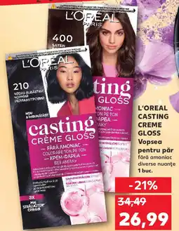 Kaufland L'OREAL Casting creme gloss Vopsea pentru păr Ofertă