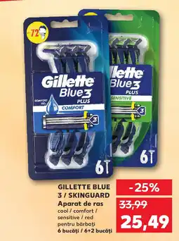 Kaufland GILLETTE Blue 3/skinguard Aparat de ras Ofertă