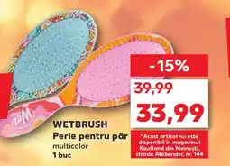 Kaufland Wetbrush Perie pentru păr Ofertă