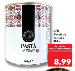 Kaufland LFB Pastă de tomate Ofertă