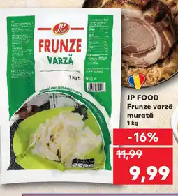 Kaufland JP Food Frunze varză murată Ofertă