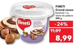 Kaufland FINETI Cremă cacao Ofertă