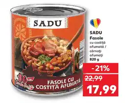 Kaufland SADU Fasole Ofertă