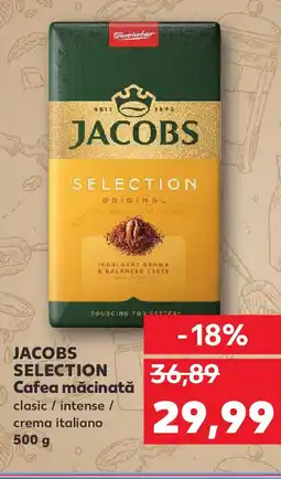 Kaufland JACOBS Selection Cafea măcinată Ofertă
