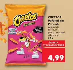 Kaufland CHEETOS Pufuleţi din Porumb Ofertă