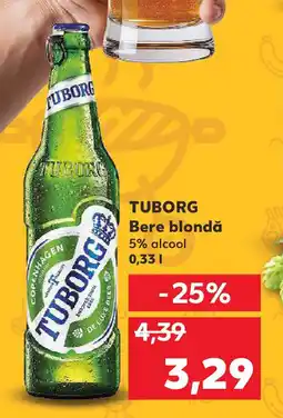 Kaufland TUBORG Bere blondă Ofertă