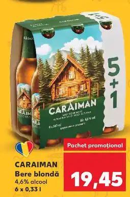 Kaufland CARAIMAN Bere blondă Ofertă