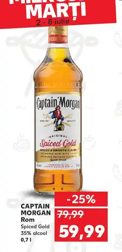 Kaufland CAPTAIN MORGAN Rom Ofertă