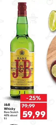 Kaufland J&B Whisky Ofertă