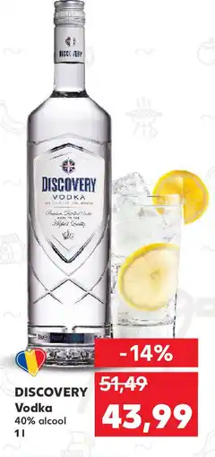 Kaufland DISCOVERY Vodka Ofertă