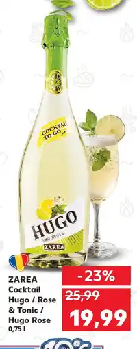 Kaufland ZAREA Cocktail Hugo / Rose & Tonic / Hugo Rose Ofertă