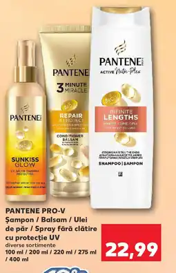 Kaufland PANTENE PRO-V Şampon / Balsam / Ulei de păr / Spray fără clătire cu protecţie UV Ofertă