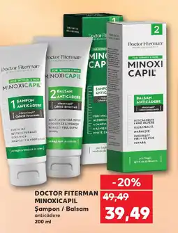 Kaufland DOCTOR FITERMAN Minoxicapil Şampon / Balsam Ofertă