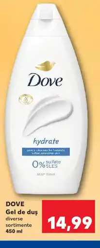 Kaufland DOVE Gel de duş Ofertă