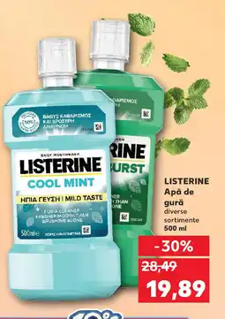 Kaufland LISTERINE Apă de gură Ofertă