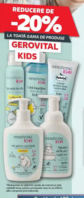Kaufland GEROVITAL KIDS Ofertă