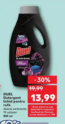 Kaufland DUEL Detergent lichid pentru rufe Ofertă