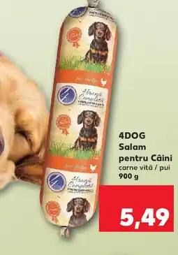 Kaufland 4DOG Salam pentru Câini Ofertă