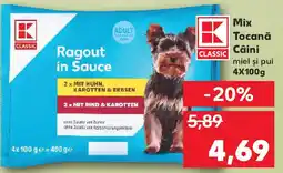 Kaufland Mix Tocană Câini Ofertă