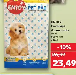 Kaufland ENJOY Covorase Absorbante Ofertă