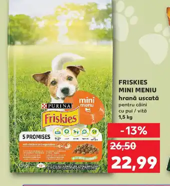 Kaufland Friskies Mini meniu hrană uscată Ofertă