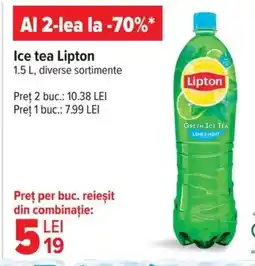 Carrefour Ice tea Lipton Ofertă