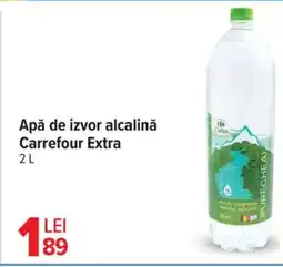 Carrefour Apă de izvor alcalină Carrefour Extra Ofertă