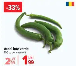 Carrefour Ardei iute verde Ofertă
