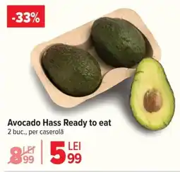 Carrefour Avocado Hass Ready to eat Ofertă