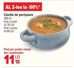 Carrefour Ciorbă de perișoare Ofertă