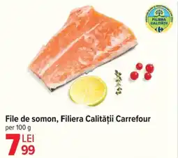 Carrefour File de somon, Filiera Calității Carrefour Ofertă