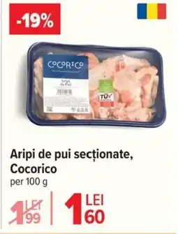 Carrefour Aripi de pui secționate, Cocorico Ofertă