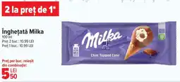 Carrefour Îngheţată Milka Ofertă