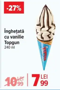 Carrefour Îngheţată cu vanilie Topgun Ofertă