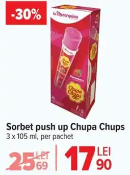 Carrefour Sorbet push up Chupa Chups Ofertă