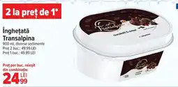 Carrefour Îngheţată Transalpina Ofertă