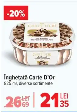 Carrefour Îngheţată Carte D'Or Ofertă