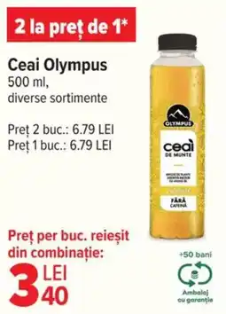 Carrefour Ceai Olympus Ofertă