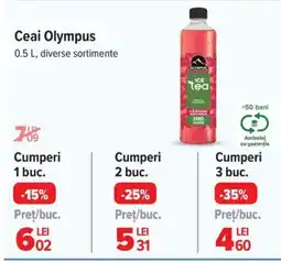 Carrefour Ceai Olympus Ofertă