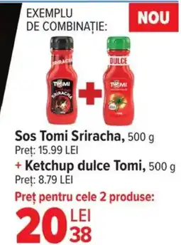 Carrefour Sos Tomi Sriracha Ofertă