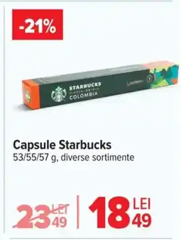 Carrefour Capsule Starbucks Ofertă
