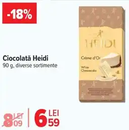 Carrefour Ciocolată Heidi Ofertă